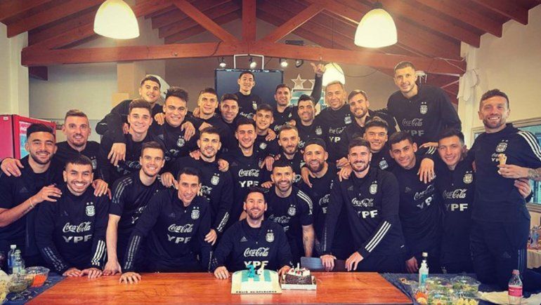 Así festejó Messi su cumpleaños número 34