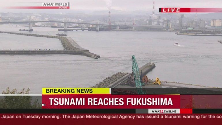 Alerta de tsunami en Japón por un sismo de 7,3 grados