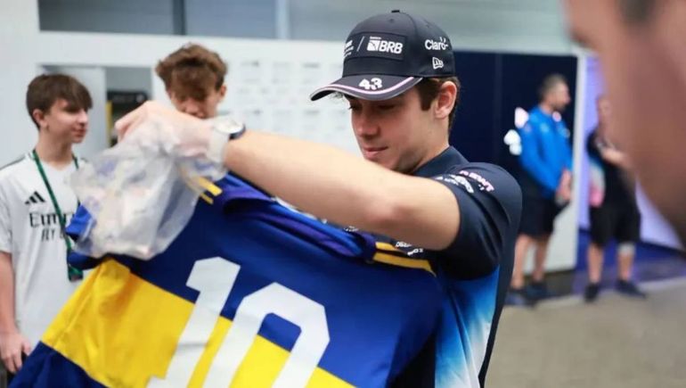 ¿Otra estrella mundial a La Bombonera? El piloto de Fórmula1 que quiere llevar Colapinto al estadio