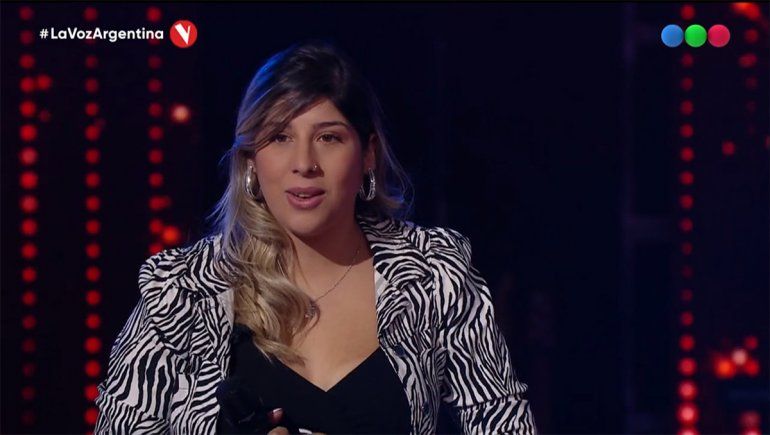 La neuquina Antonella Domínguez quedó eliminada de La Voz Argentina