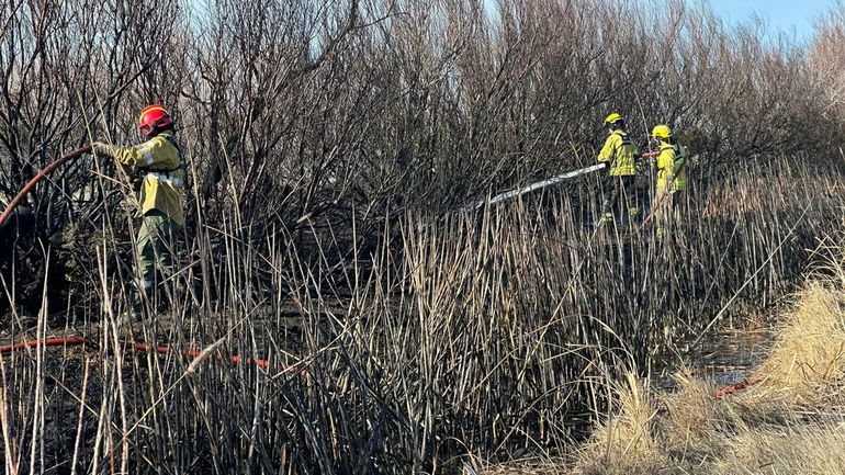 Bomberos Voluntarios de Rawson.