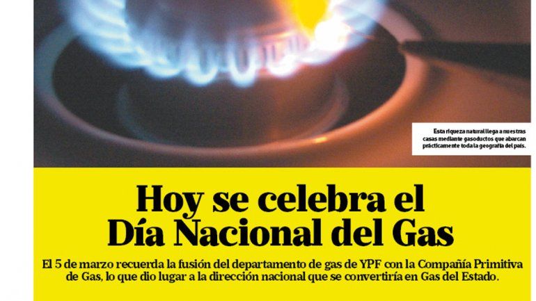 Día Nacional del Gas
