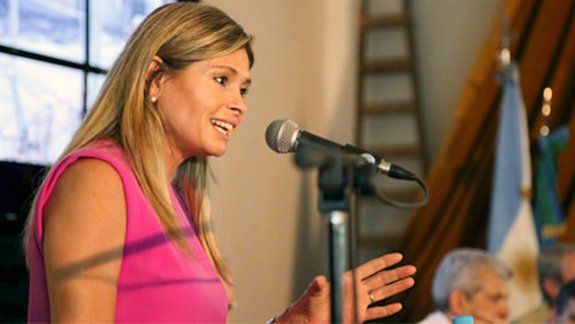 María Laura Leguizamón, senadora del FpV bonaerense.