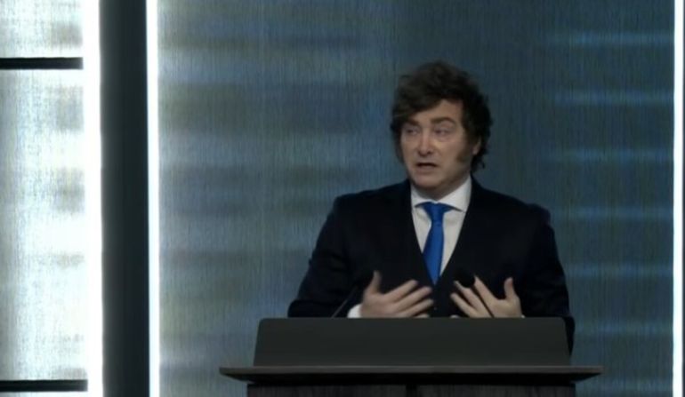 Javier Milei inauguró el Argentina Week