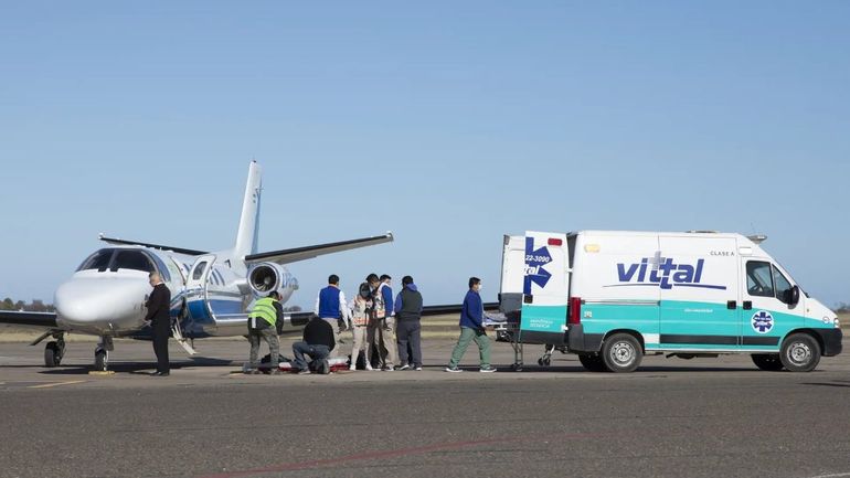 El avión sanitario de Río Negro realizó su primer viaje oficial: ¿Cuál fue el motivo?