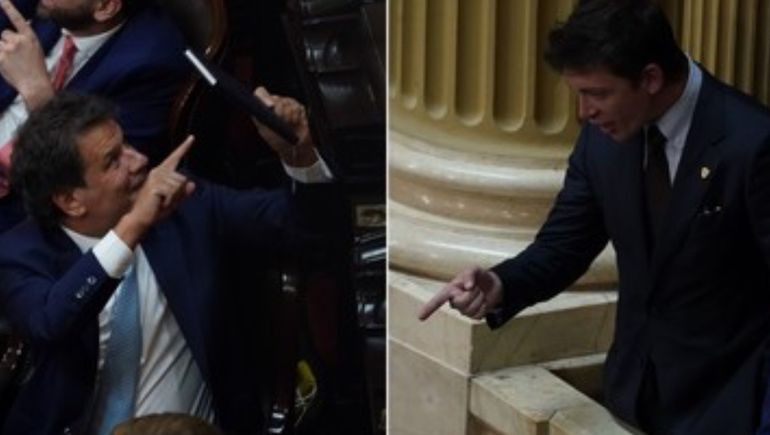 Escándalo: Facundo Manes denuncia que lo golpearon en el Congreso, luego de su cruce con Javier Milei