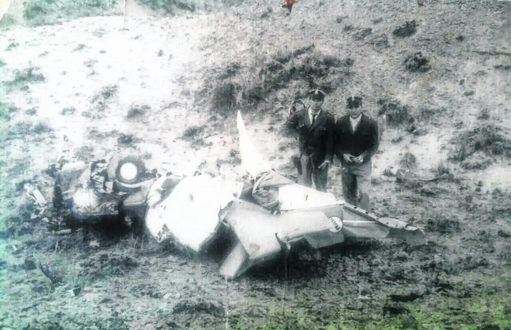 En 2018 aparecieron las imágenes inéditas del accidente, que permanecieron guardadas por familiares de rescatistas. Foto: diario Río Negro En 2018 aparecieron las imágenes inéditas del accidente, que permanecieron guardadas por familiares de rescatistas. Foto: diario Río Negro