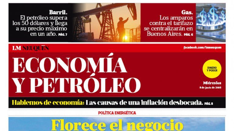 Suplemento Economía y Petroleo.