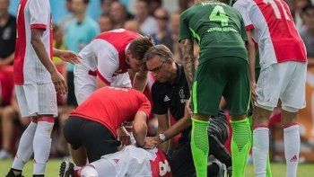 El jugador del Ajax que despertó del coma después de tres años