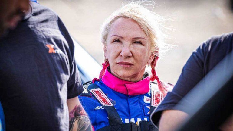 Camelia Liparoti perdió todo en el Dakar 2022 por el fuego