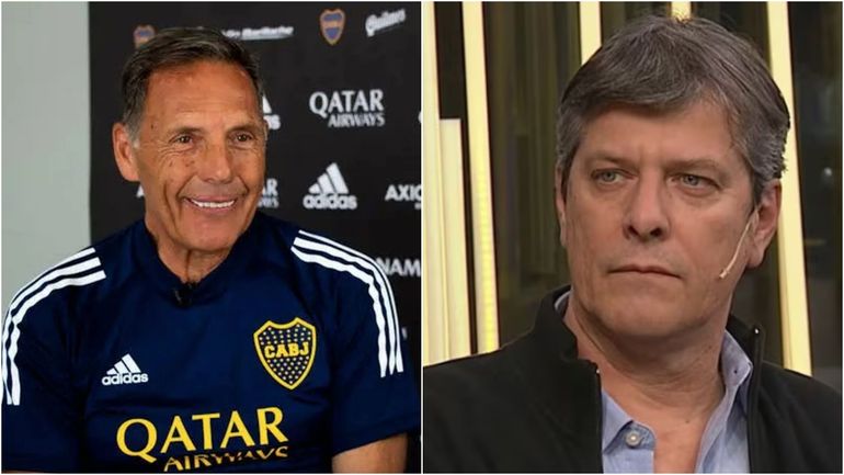 Miguel Ángel Russo y Mario Pergolini