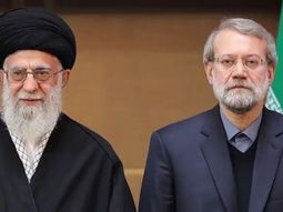 Alí Larijani, jefe de Seguridad de Irán, junto al líder supremo Alí Jamenei, eliminado en el inicio de la guerra. Alí Larijani, jefe de Seguridad de Irán, junto al líder supremo Alí Jamenei, eliminado en el inicio de la guerra.