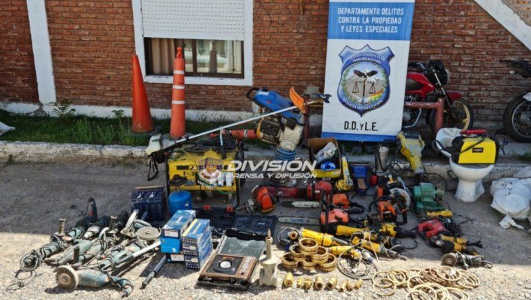 Seguidilla de robos motivó cuatro allanamientos en El Chañar