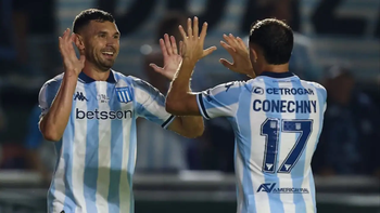 Racing ganó por 1 a 0. Racing ganó por 1 a 0.