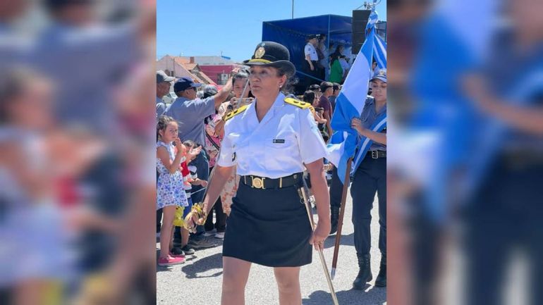 La nueva jefa de la policía de Río Negro: Mary Carmen Carrizo.