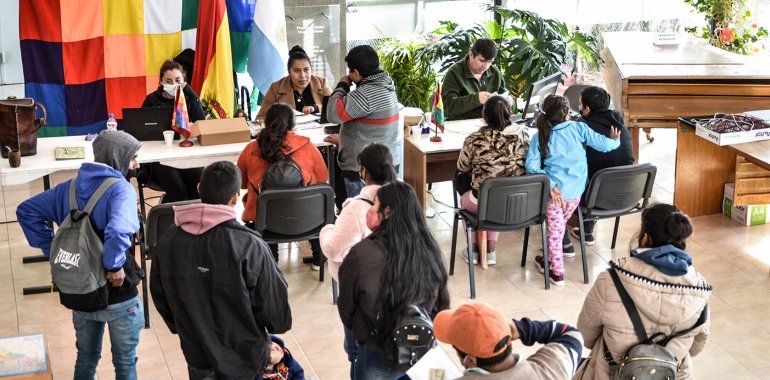La comunidad boliviana en la región tiene más de 1500 empadronados y alrededor de 6 mil residentes.