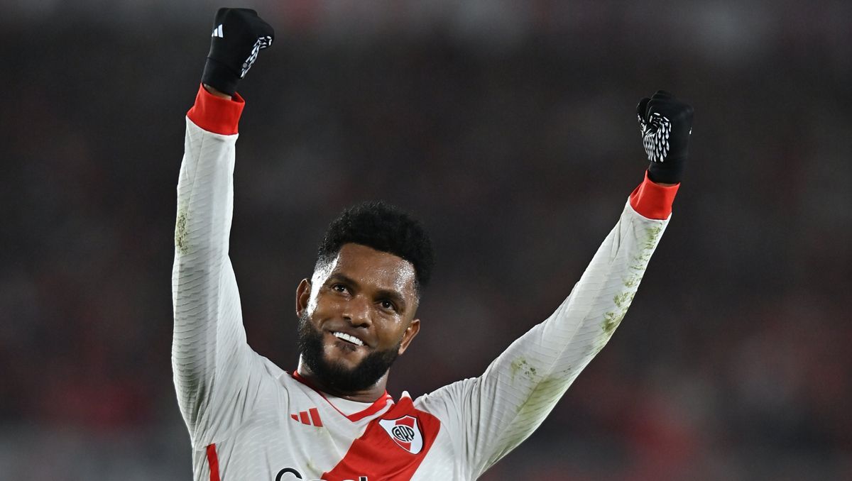 Miguel Ángel Borja abrió el marcador para River.
