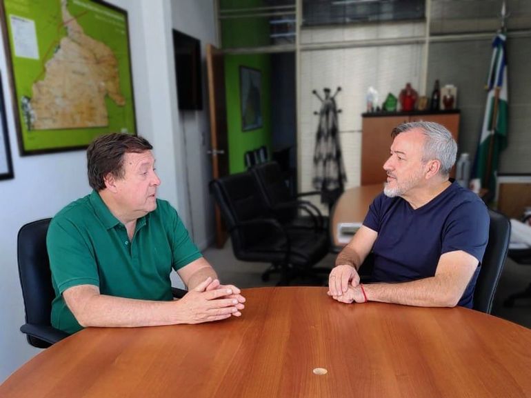 Alberto Weretilneck y Rodolfo Aguiar﻿