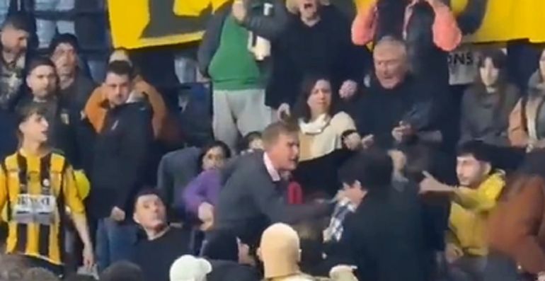 Violencia en la tribuna y una piña tremenda en la final del básquet de Bahía Blanca