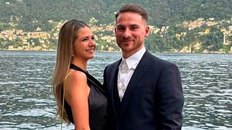 Alexis Mac Allister y Ailén Cova Alexis Mac Allister y Ailén Cova