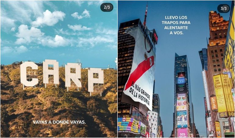 El festejo de River por clasificar al Mundial de Clubes El festejo de River por clasificar al Mundial de Clubes