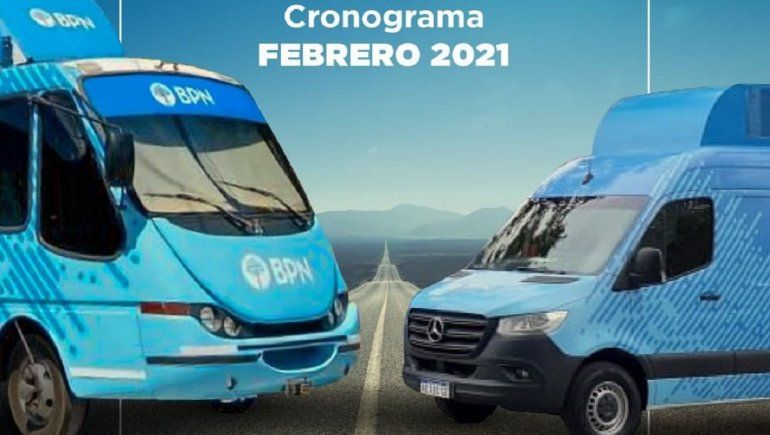 BPN: así será el recorrido de febrero de la Banca Móvil