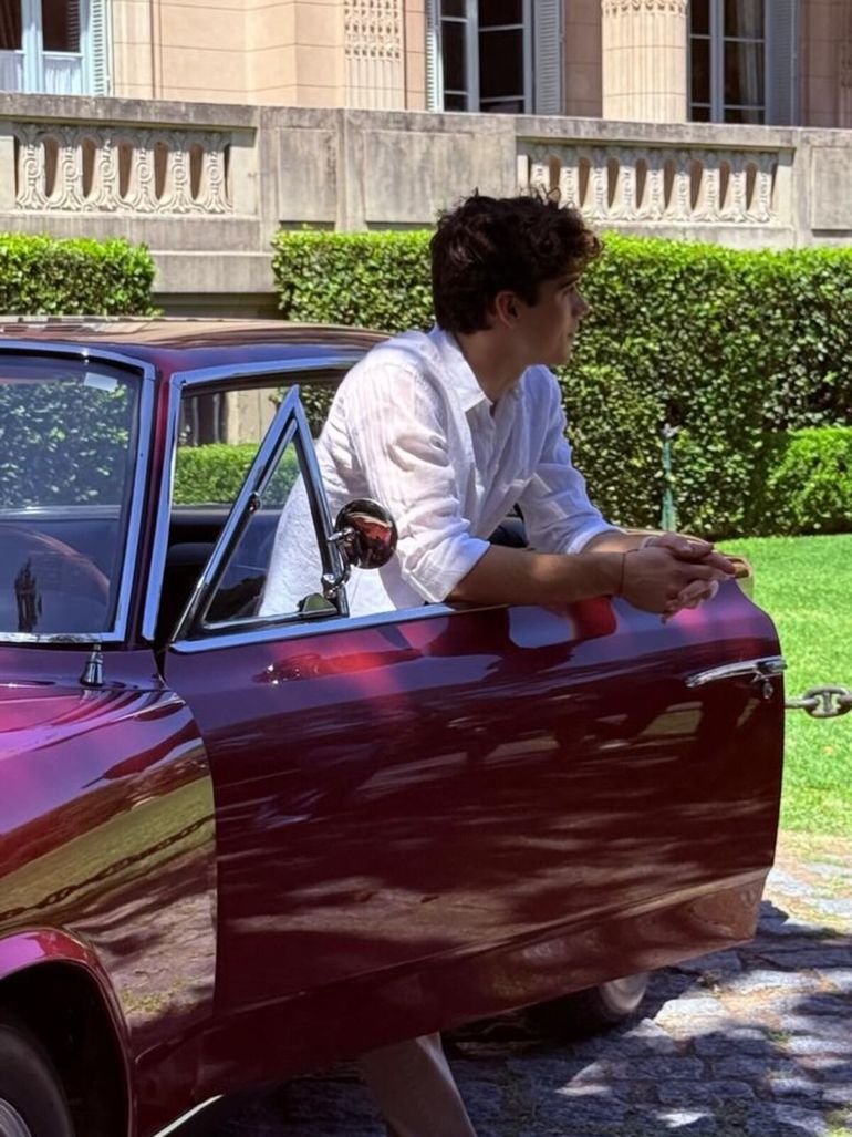 Otra imagen tomada por el CEO de Renault en la trastienda de la entrevista de Franco Colapinto en Rolling Stone, Foto: Instagram @pablosibilla.ok. Otra imagen tomada por el CEO de Renault en la trastienda de la entrevista de Franco Colapinto en Rolling Stone, Foto: Instagram @pablosibilla.ok.