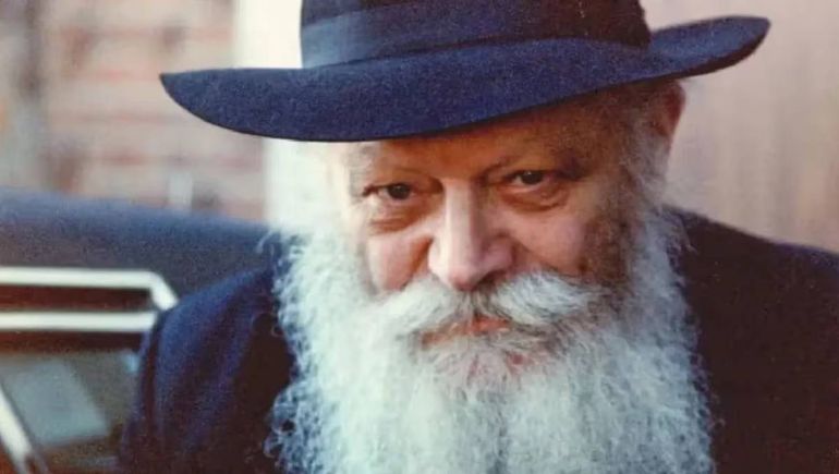 Menachem Mendel Schneerson, conocido como “el rebe de Lubavitch”. Menachem Mendel Schneerson, conocido como “el rebe de Lubavitch”.