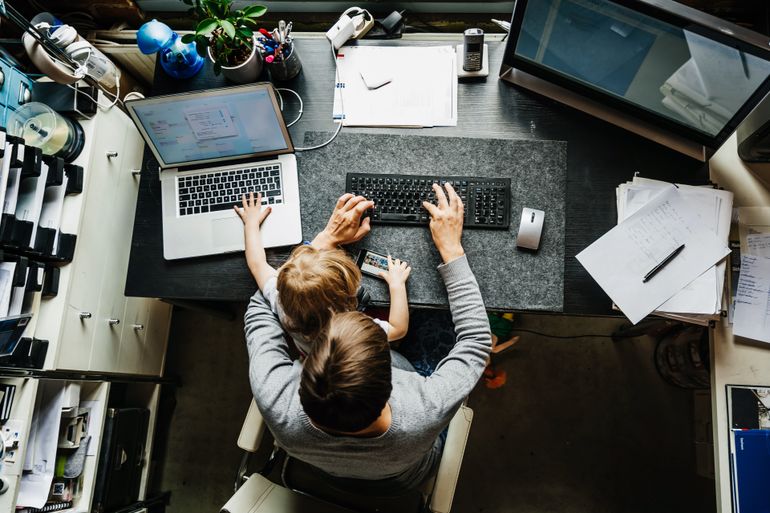 El home office sigue vigente solo para el 17% de los empleados