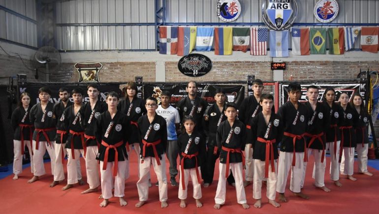 Kenpo, el arte marcial que crece cada vez más en Neuquén