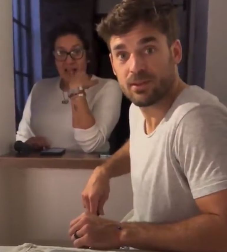 Jimena Barón y Matías Palleiro Jimena Barón y Matías Palleiro