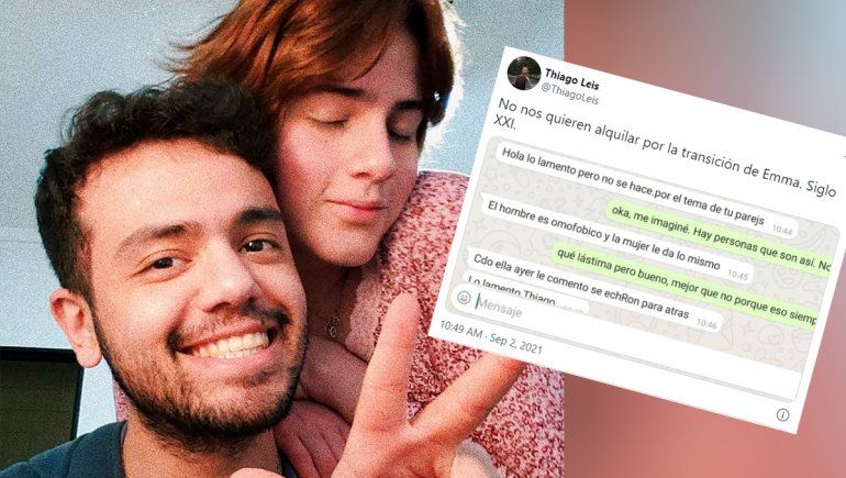 Les negaron el alquiler de un departamento porque su novia es trans: el propietario es homofóbico