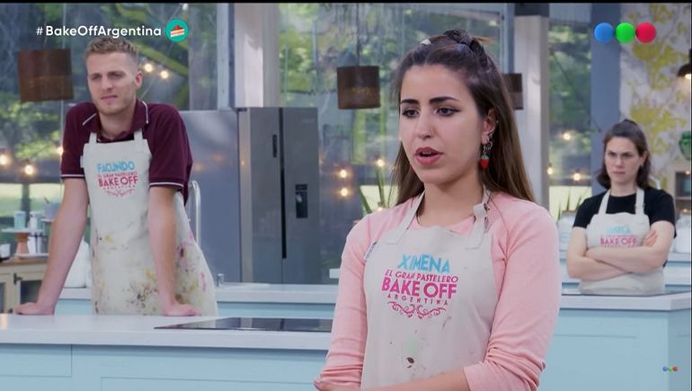 A un paso de la final, Ximena quedó eliminada de Bake Off