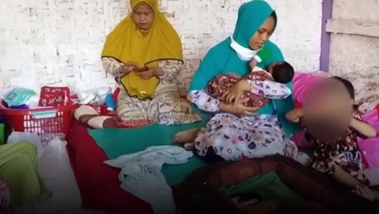 Mujer asegura que una ráfaga de viento la embarazó