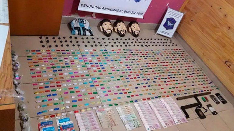 Cayó la banda de Messi, que vendía drogas
