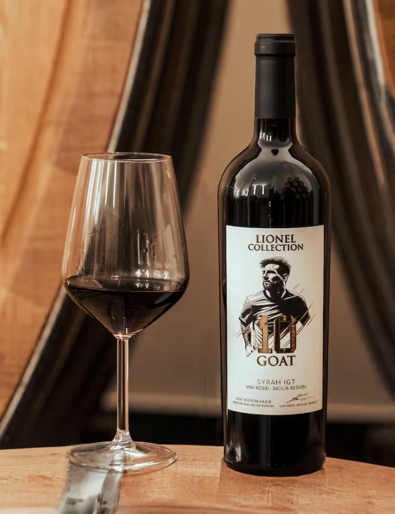 El vino de Lionel Messi El vino de Lionel Messi