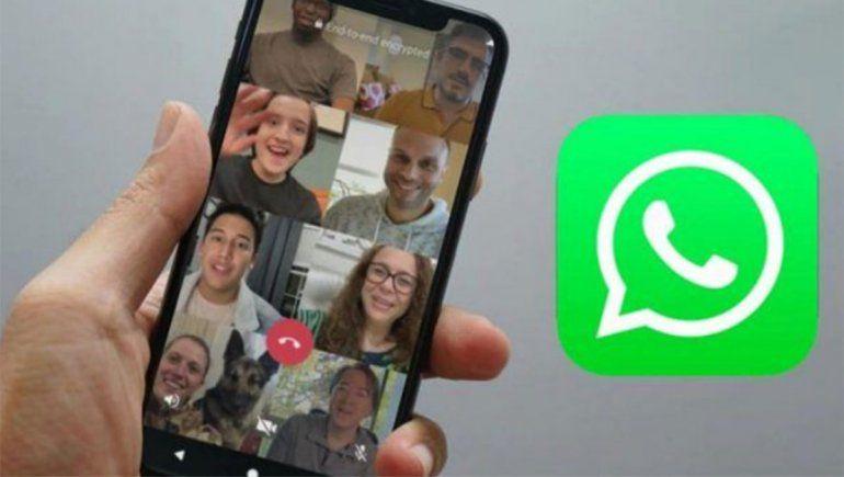 WhatsApp ya permite hacer videollamadas de hasta 8 personas