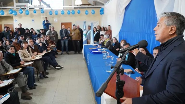 El acto central por el aniversario del Centro Universitario.