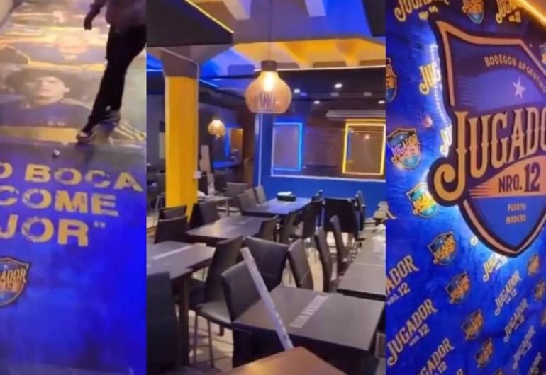 Se supo el negocio detrás del restaurante de la barra de Boca