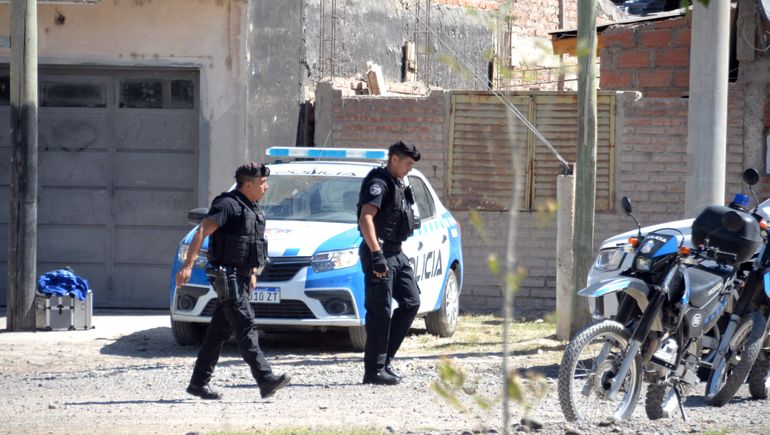 Dos heridos en un taller de motos de Valentina Sur