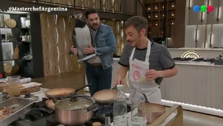 Un amigo de Betular sorprendió en las cocinas de MasterChef Celebrity