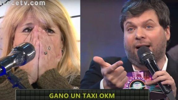 Estoy sola con dos chicos: la emoción de la taxista que ganó un 0KM en el ciclo de Guido