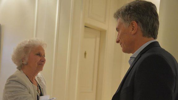 Estela de Carlotto: Macri garantizó la marcha del 24 de marzo