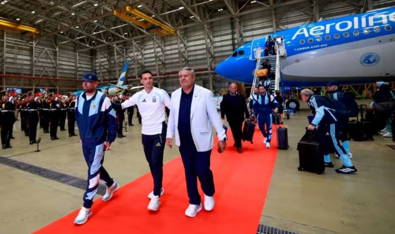 El operativo ocurrió antes del regreso de la Selección Argentina tras disputar la final del Mundial 2026.