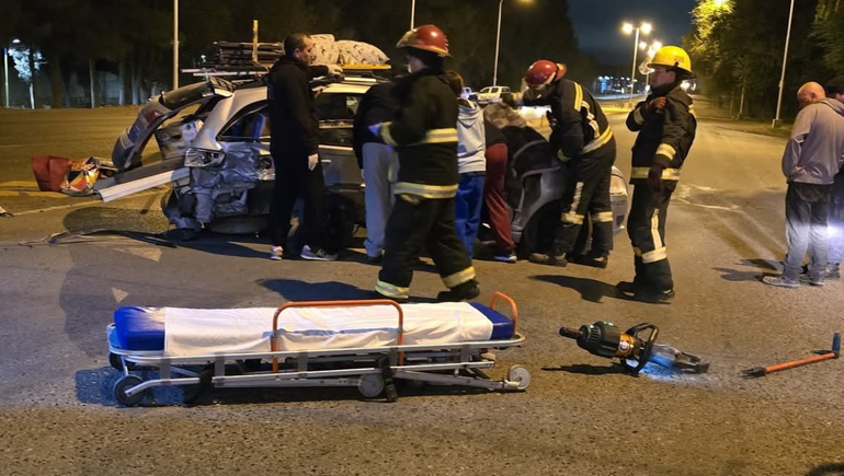 Manejaba alcoholizado y provocó un fuerte choque en Ruta 7