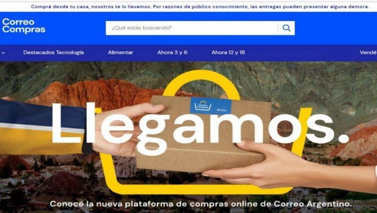 Correo Compras es la competencia nacional de Mercado Libre.