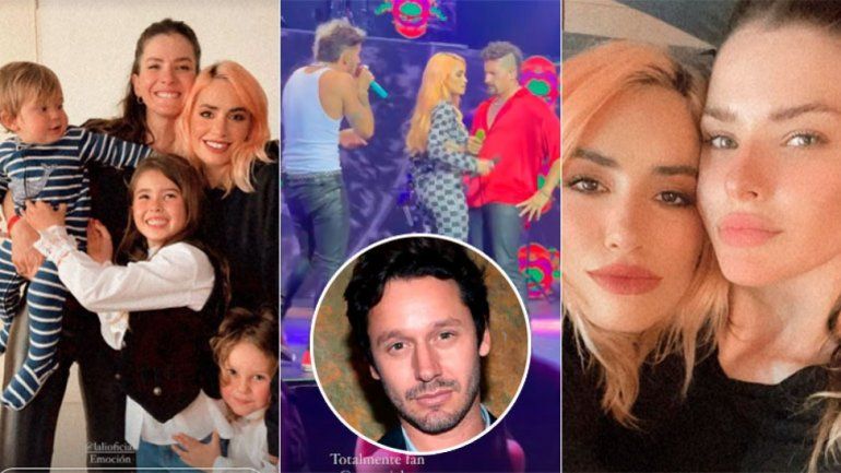 La China Suárez dejó atrás la separación y se divirtió con Lali, Mau y Ricky