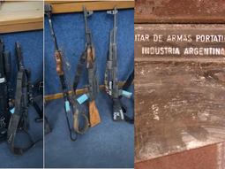 Se trataría de uno de los fusiles que desapareció del Batallón 603 de Fray Luis Beltrán. Se trataría de uno de los fusiles que desapareció del Batallón 603 de Fray Luis Beltrán.