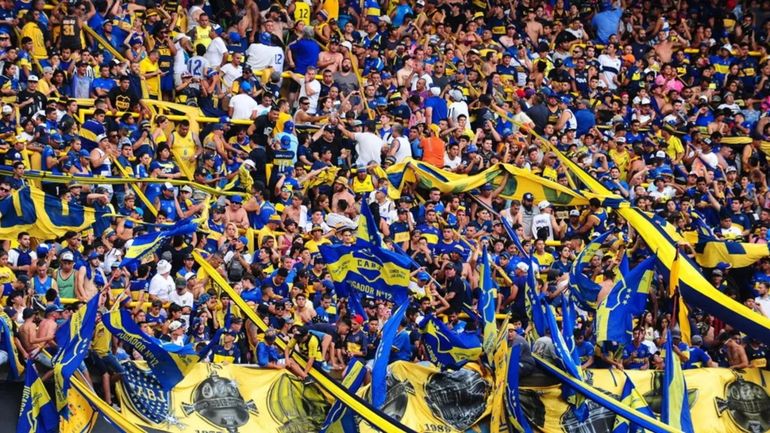 La hinchada de Boca