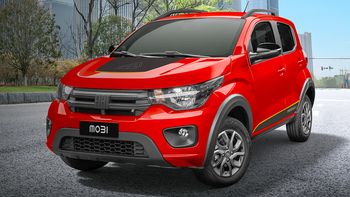 Fiat Mobi, un citycar que figura entre los 0km más baratos del país. Foto: Stellantis Fiat Mobi, un citycar que figura entre los 0km más baratos del país. Foto: Stellantis